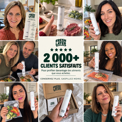 Fresh Later · Kit sous vide sans fil